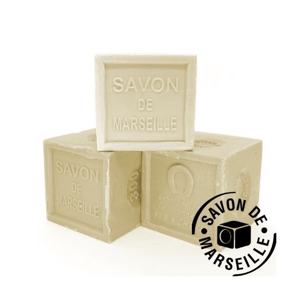 Multibuy - 3 Savon de Marseille Cubes - Natural